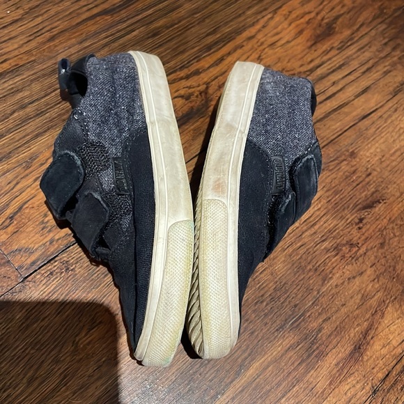 Toddler Black Canvas Sneakers - Picture 5 of 5